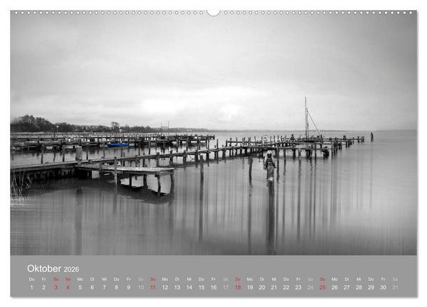 Produktbild: H&auml;fen der Ostsee (hochwertiger Premium Wandkalender 2026 DIN A2 quer), Kunstdruck in Hochglanz