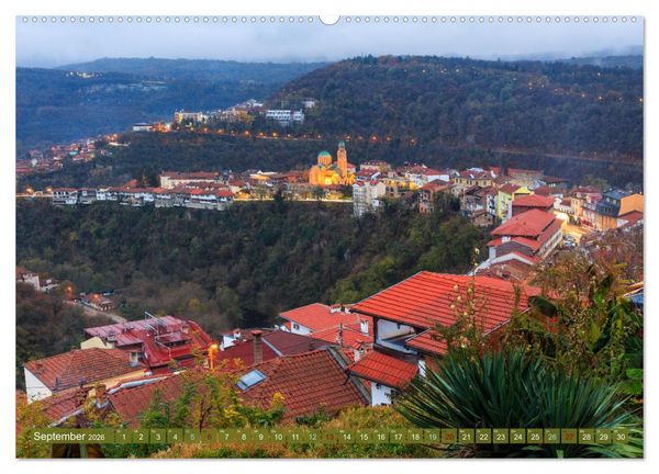 Produktbild: Veliko Tarnovo - Die romantischste Stadt Bulgariens (hochwertiger Premium Wandkalender 2026 DIN A2 quer), Kunstdruck in Hochglanz