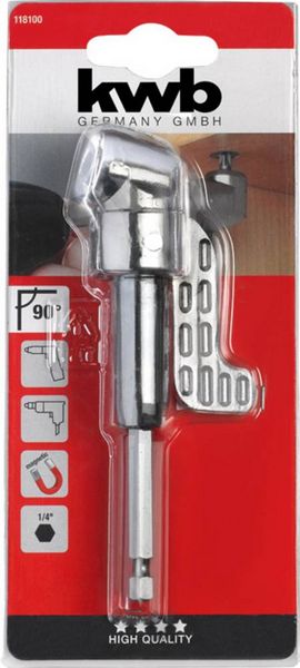 Produktbild: Kwb Winkelschrauber-Vorsatz 1/4\" (6.3 mm)