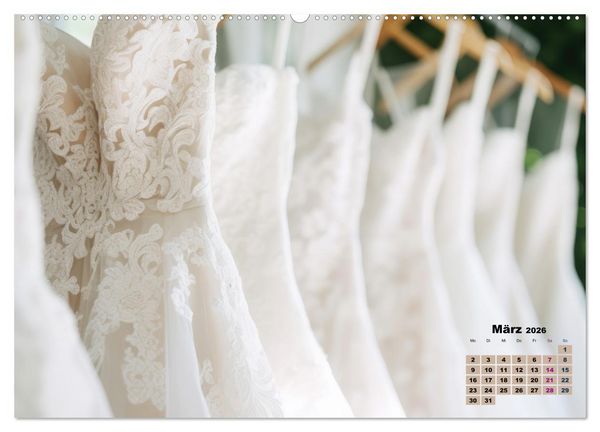 Produktbild: W wie Wedding (Wandkalender 2026 DIN A2 quer), CALVENDO Monatskalender