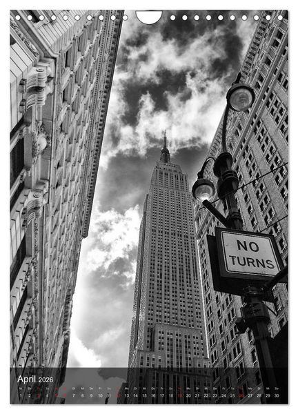 Produktbild: New York - The Big Apple (Wandkalender 2026 DIN A4 hoch), CALVENDO Monatskalender