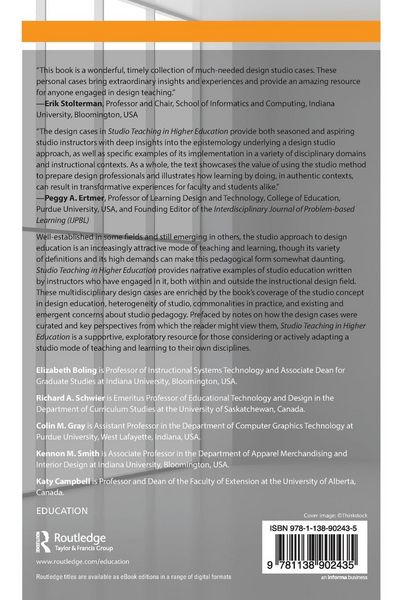Produktbild: Studio Teaching in Higher Education