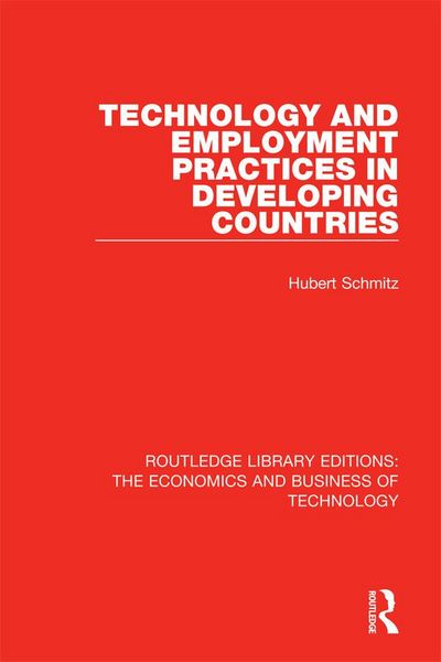 Produktbild: Technology and Employment Practices in Developing Countries