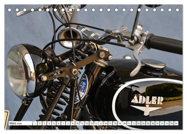 Produktbild: Adler MF 1 (Tischkalender 2026 DIN A5 quer), CALVENDO Monatskalender