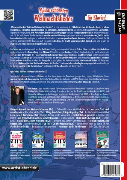Produktbild: Meine sch&ouml;nsten Weihnachtslieder f&uuml;r Klavier!