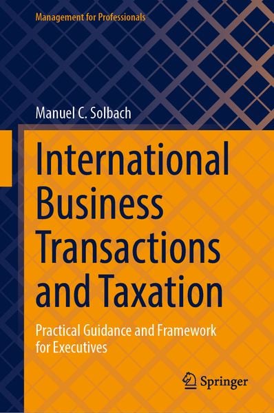 Produktbild: International Business Transactions and Taxation