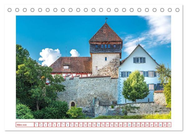 Produktbild: Diessenhofen am Hochrhein (Tischkalender 2026 DIN A5 quer), CALVENDO Monatskalender