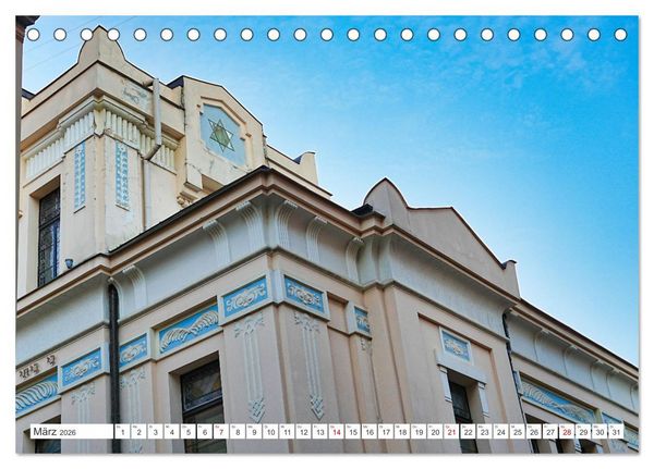 Produktbild: Synagogen im Baltikum (Tischkalender 2026 DIN A5 quer), CALVENDO Monatskalender