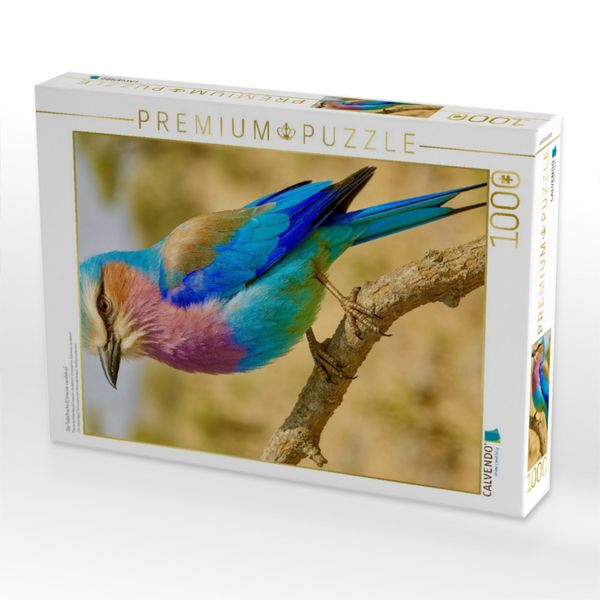 Produktbild: CALVENDO Puzzle Die Gabelracke (Coracias caudatus) | 1000 Teile Lege-Gr&ouml;&szlig;e 64x48cm Foto-Puzzle f&uuml;r gl&uuml;ckliche Stunden