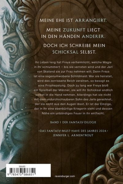 Produktbild: Die Skaland-Saga, Band 1 - A Fate Inked in Blood
