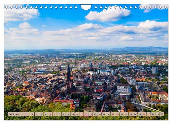 Produktbild: Freiburg Regio (Wandkalender 2027 DIN A4 quer), CALVENDO Monatskalender