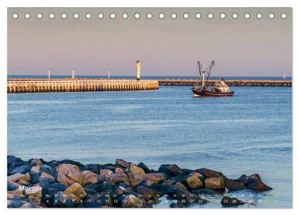 Produktbild: Flandern - Stadt und Strand (Tischkalender 2026 DIN A5 quer), CALVENDO Monatskalender