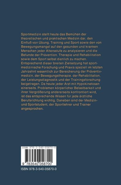 Produktbild: Zentrale Themen der Sportmedizin