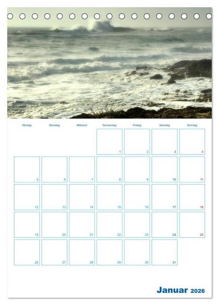 Produktbild: il Salento - maritim (Tischkalender 2026 DIN A5 hoch), CALVENDO Monatskalender
