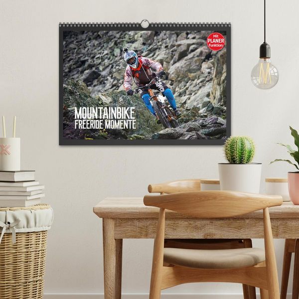 Produktbild: Mountainbike Freeride Momente (Wandkalender 2026 DIN A3 quer), CALVENDO Monatskalender