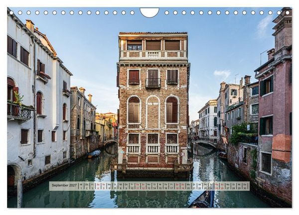 Produktbild: Venedig. Ein Jahr in der Lagunenstadt (Wandkalender 2027 DIN A4 quer), CALVENDO Monatskalender