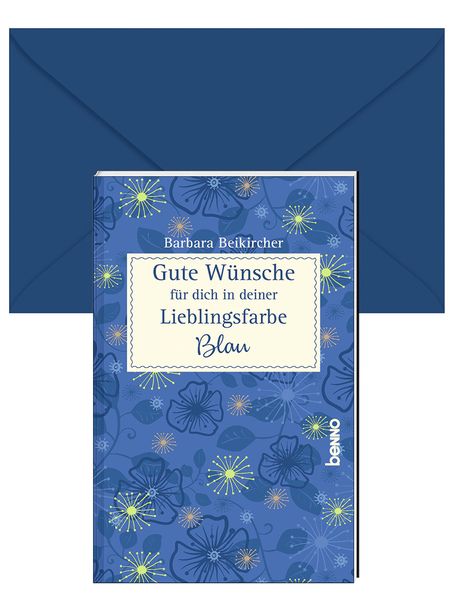 Produktbild: Gute W&uuml;nsche f&uuml;r dich in deiner Lieblingsfarbe: Blau