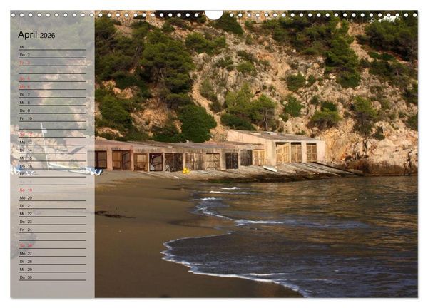 Produktbild: Zauberhaftes Ibiza - Terminplaner (Wandkalender 2026 DIN A3 quer), CALVENDO Monatskalender