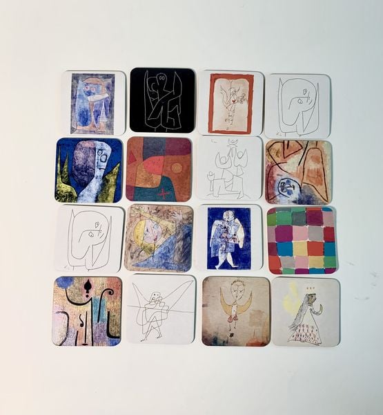 Produktbild: Memospiel. Die Engel von Paul Klee