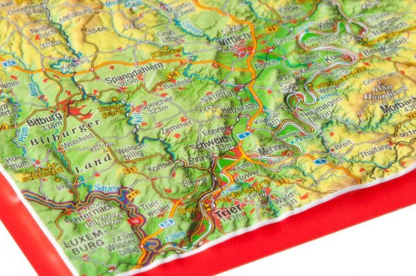 Produktbild: Markgraf, A: Reliefpostkarte Mosel
