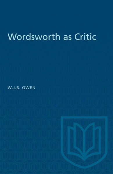 Produktbild: Wordsworth as Critic