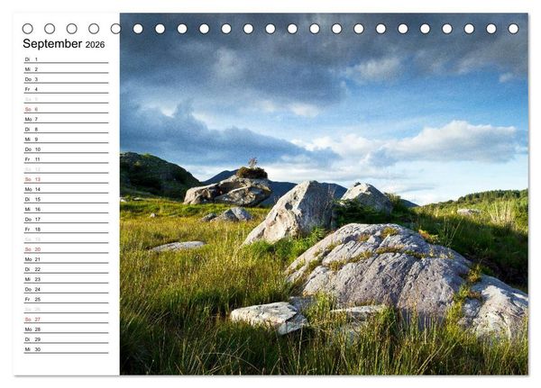 Produktbild: Irland - der romantische S&uuml;dwesten - Kerry (Tischkalender 2026 DIN A5 quer), CALVENDO Monatskalender