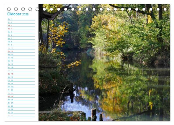 Produktbild: Wundersch&ouml;ner Spreewald (Tischkalender 2026 DIN A5 quer), CALVENDO Monatskalender