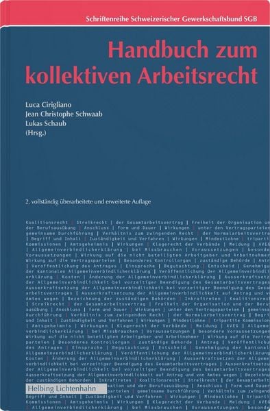 Produktbild: Handbuch zum kollektiven Arbeitsrecht