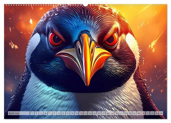 Produktbild: Bitters&uuml;&szlig;e Miesepeter (hochwertiger Premium Wandkalender 2026 DIN A2 quer), Kunstdruck in Hochglanz