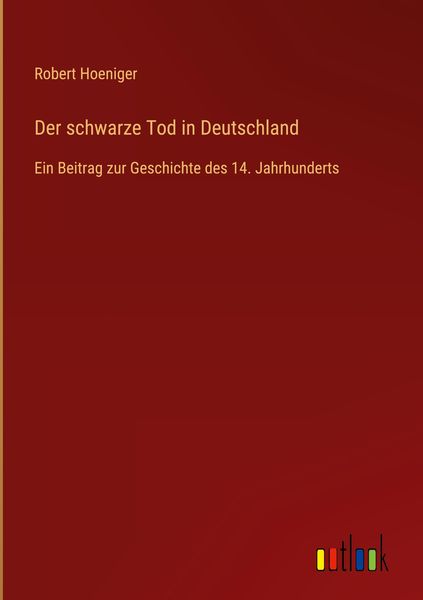 Produktbild: Der schwarze Tod in Deutschland