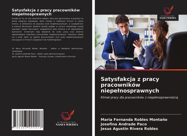 Produktbild: Satysfakcja z pracy pracownik&oacute;w niepe&iquest;nosprawnych