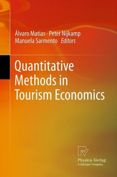 Produktbild: Quantitative Methods in Tourism Economics