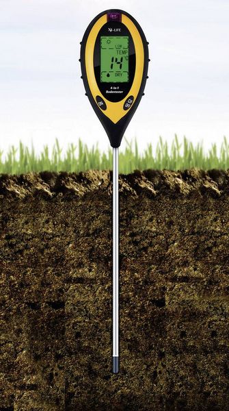 Produktbild: X4-LIFE 700403 Bodenmessger&auml;t Schwarz, Gelb