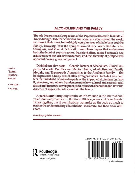 Produktbild: Alcoholism And The Family