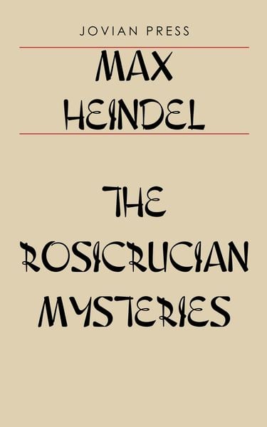 Produktbild: The Rosicrucian Mysteries