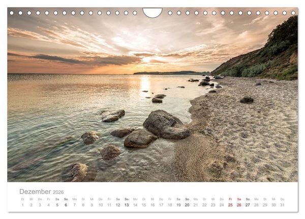 Produktbild: R&uuml;gen ein Sommertraum (Wandkalender 2026 DIN A4 quer), CALVENDO Monatskalender