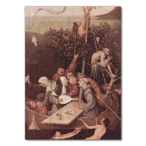 Produktbild: Lais Puzzle Hieronymus Bosch - Das Narrenschiff 500 Teile