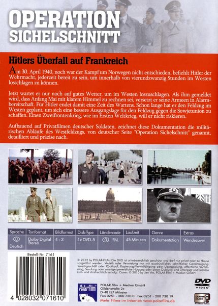 Produktbild: Operation Sichelschnitt - Hitlers &Uuml;berfall auf Frankreich