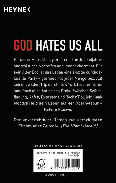 Produktbild: God hates us all