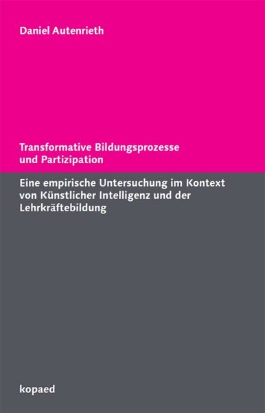 Produktbild: Transformative Bildungsprozesse und Partizipation