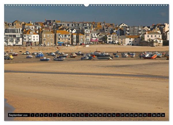 Produktbild: Cornwall - Devon Somerset Dorset (Wandkalender 2026 DIN A2 quer), CALVENDO Monatskalender