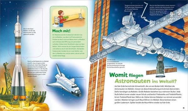 Weltraum / Was ist was junior Bd. 13
