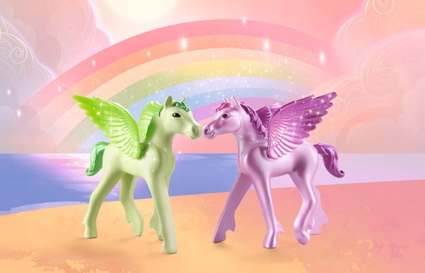 Produktbild: PLAYMOBIL 71363 Himmlischer Ausflug mit Pegasusfohlen