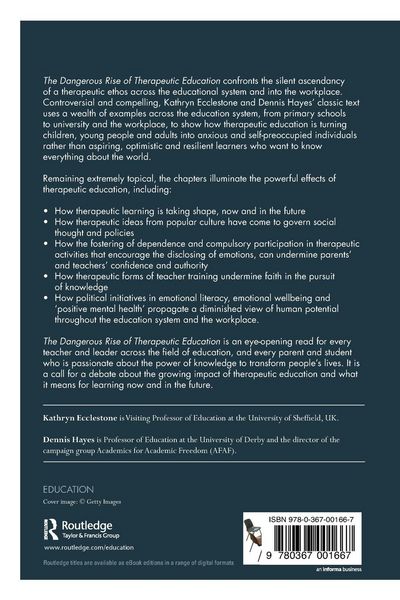 Produktbild: The Dangerous Rise of Therapeutic Education