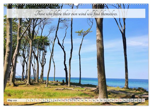 Produktbild: Breathe. See. Shift. Photographic and poetic inspiration for an alert life (High Quality Premium Wall Calendar 2026 DIN A2 landscape),CALVENDO 12 Mont