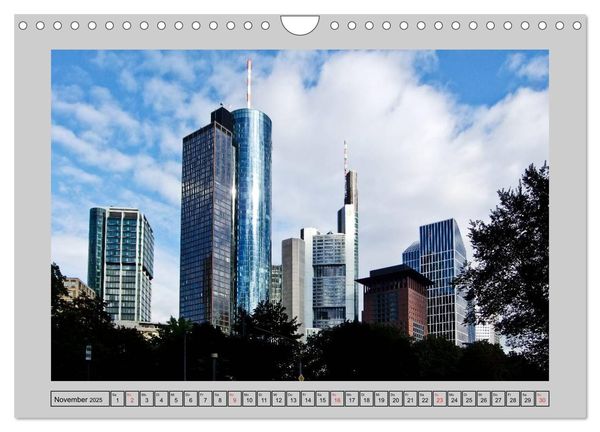 Hessen Highlights (Wandkalender 2025 DIN A4 quer), CALVENDO Monatskalender