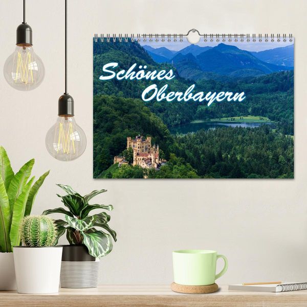 Produktbild: Sch&ouml;nes Oberbayern (Wandkalender 2026 DIN A4 quer), CALVENDO Monatskalender