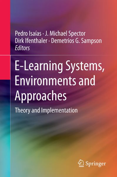 Produktbild: E-Learning Systems, Environments and Approaches