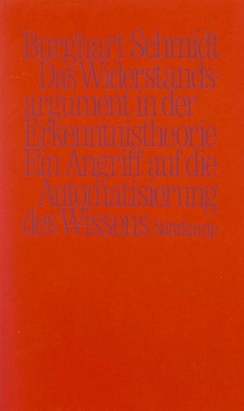 Produktbild: Das Widerstandsargument in der Erkenntnistheorie
