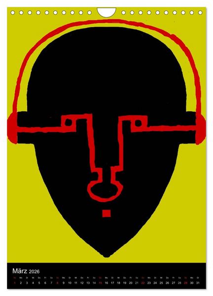 Produktbild: Afrika-Sehnsucht 2026 (Wandkalender 2026 DIN A4 hoch), CALVENDO Monatskalender